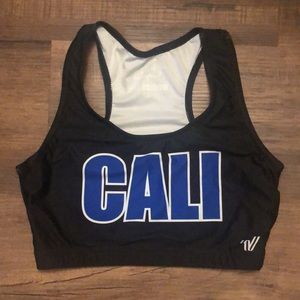 California Allstars Team Reckless Worlds 2018 Sports Bra